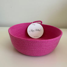 Load image into Gallery viewer, Coloured Rope - Barbie Pink Bowl