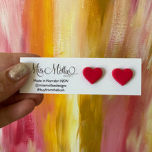 Load image into Gallery viewer, Pops of Spring Hearts - Red