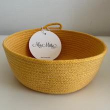 Load image into Gallery viewer, Coloured Rope - Sunny Yellow Bowl