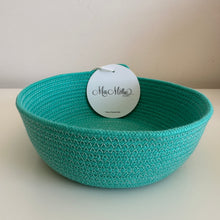 Load image into Gallery viewer, Coloured Rope - Teal Bowl