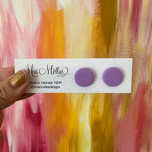 Load image into Gallery viewer, Pops of Spring Studs - Lilac