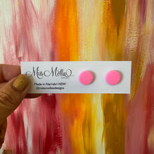Load image into Gallery viewer, Pops of Spring Mini Studs - Candy Pink