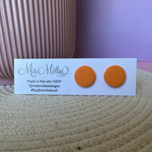 Load image into Gallery viewer, Pops of Spring Studs - Orange