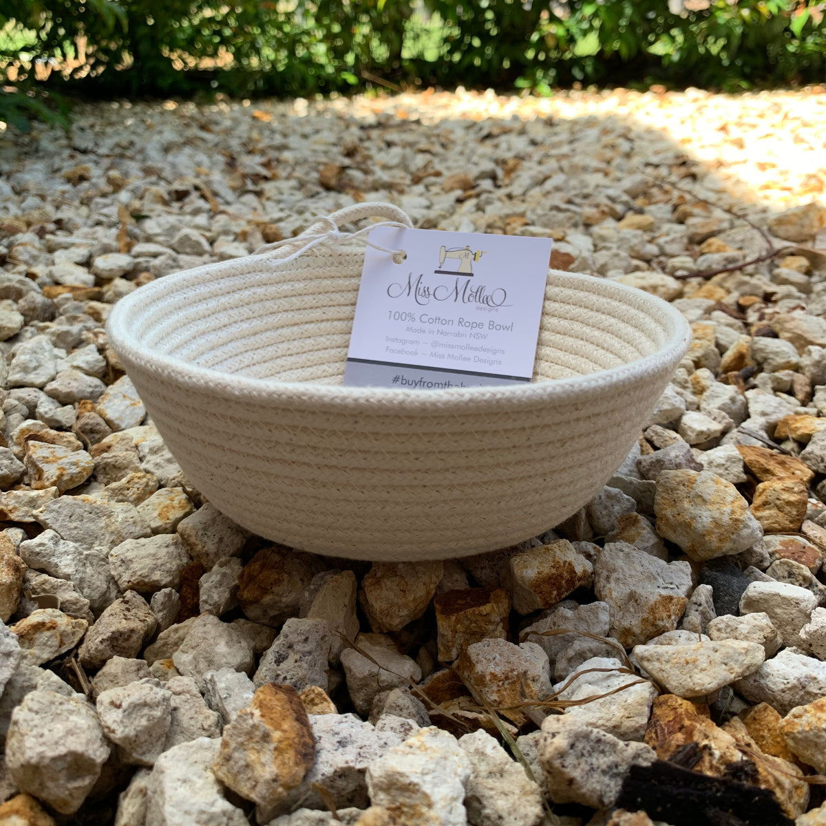 15cm Small Rope Bowl – MissMolleeDesigns