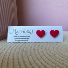 Load image into Gallery viewer, Pops of Spring Hearts - Red