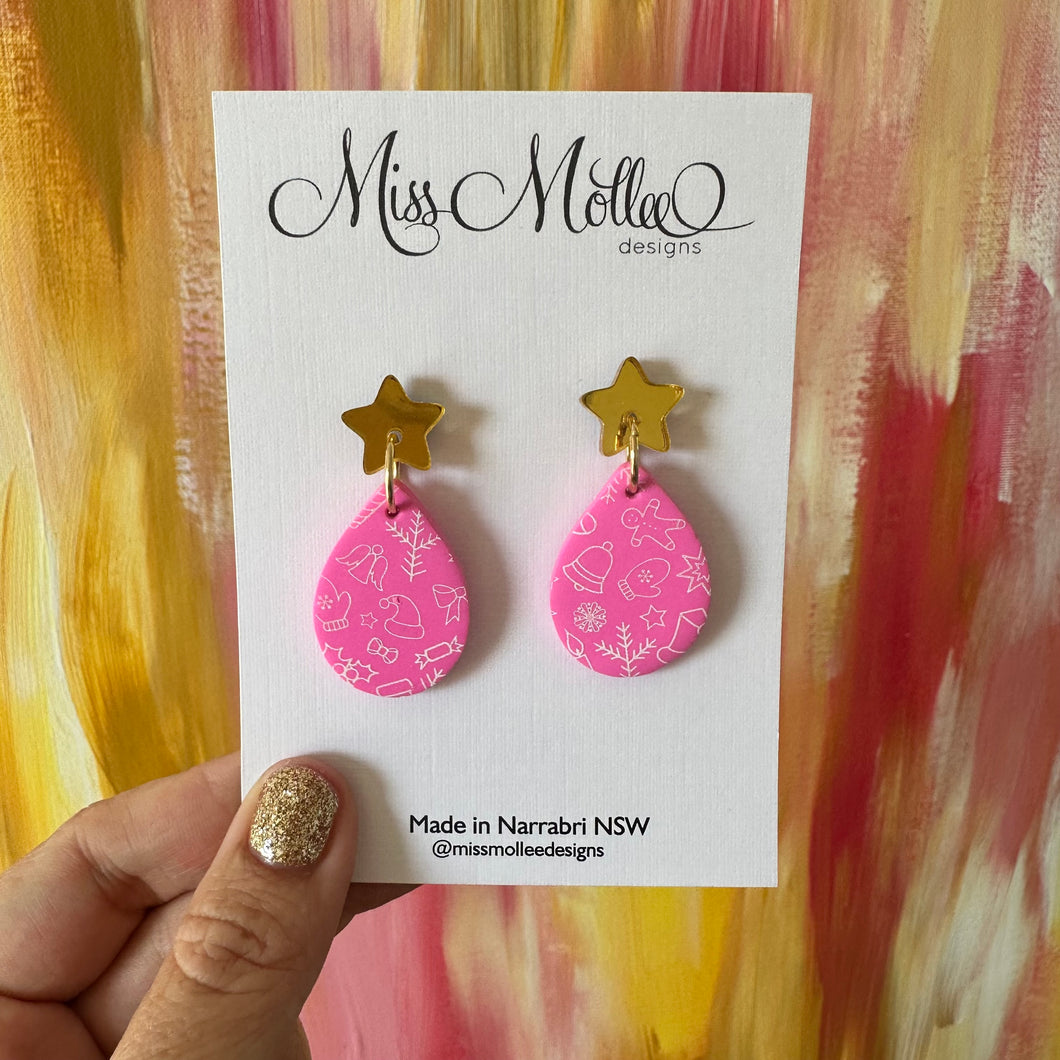 Classic Christmas ~ Stars & Drops