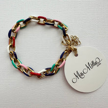 Load image into Gallery viewer, Enamel Chain Bracelet
