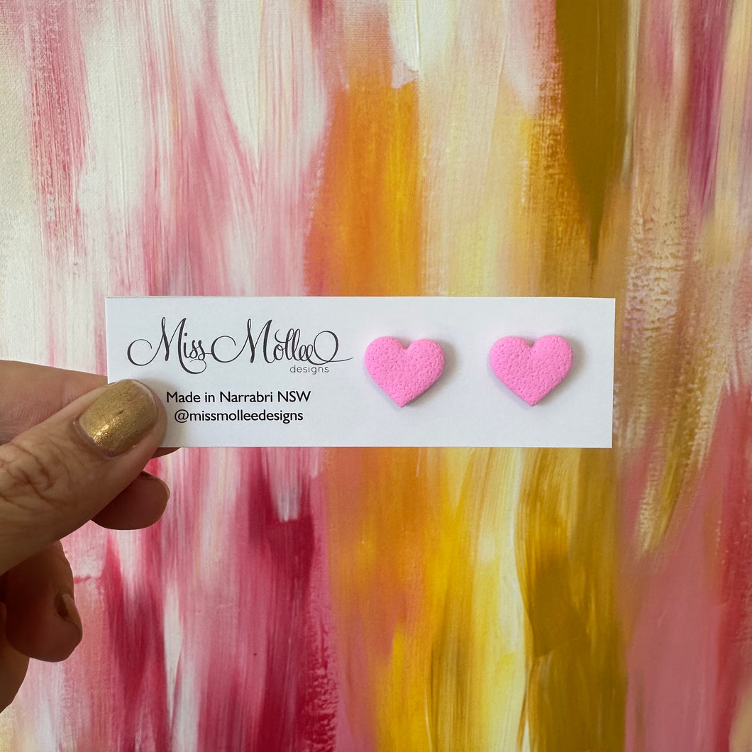 Pops of Spring Hearts - Candy Pink