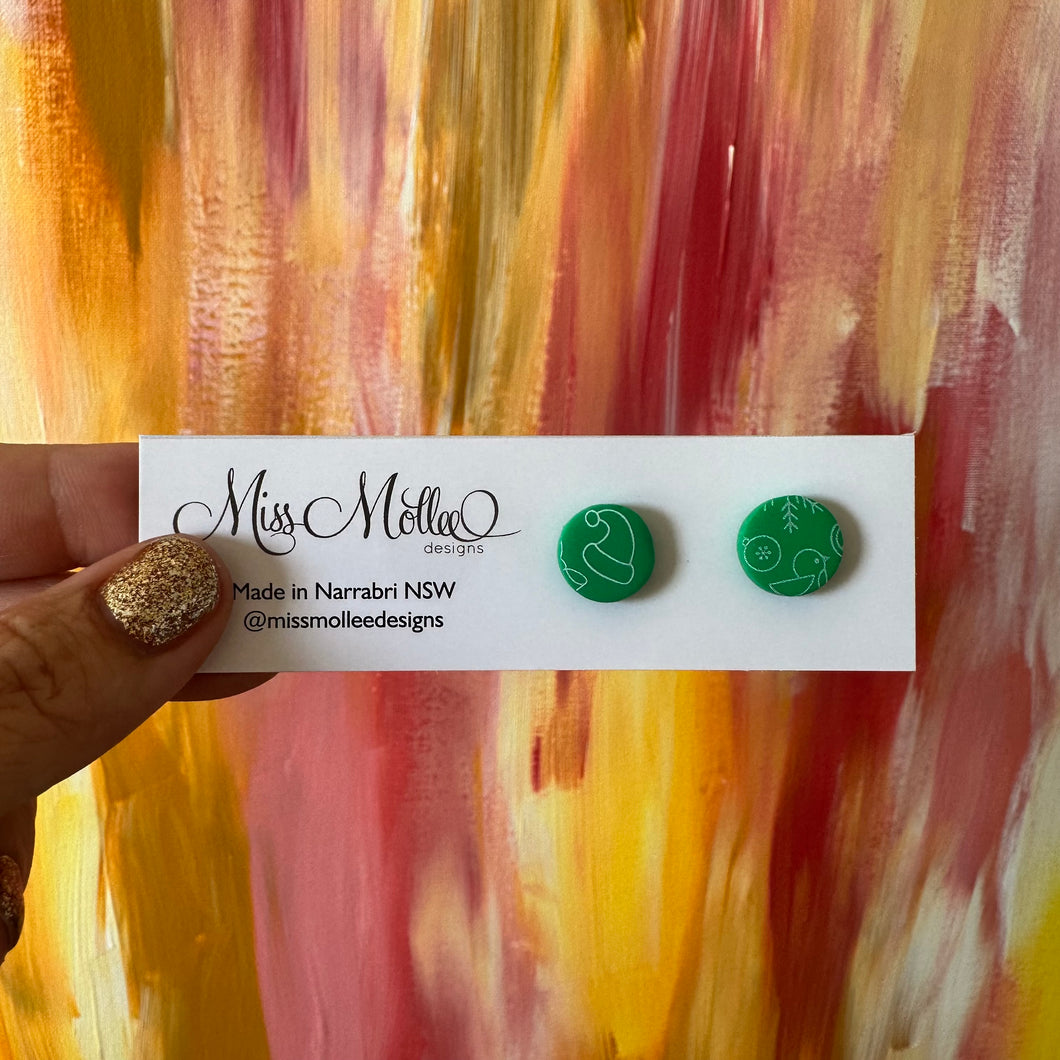 Classic Christmas ~ Mini Studs