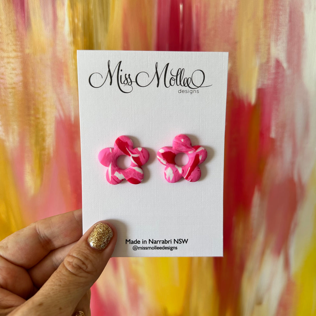 Confetti ~ Flower Studs
