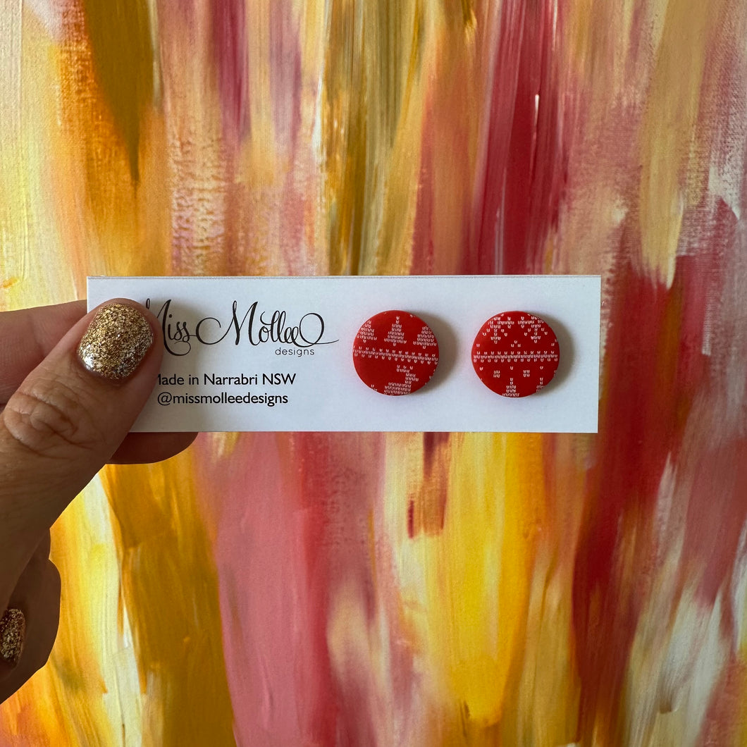 Classic Christmas ~ Small Studs