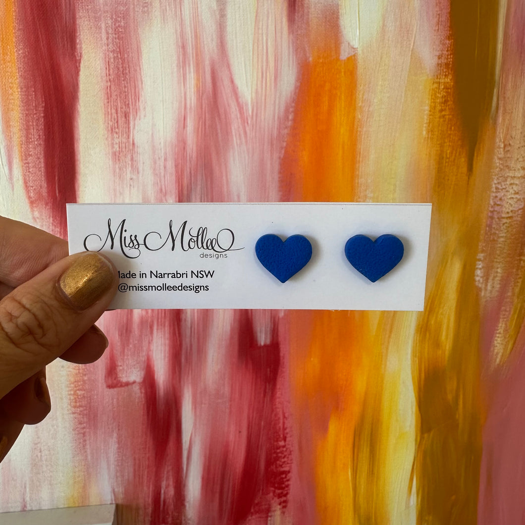 Pops of Spring Hearts - Ultra Blue