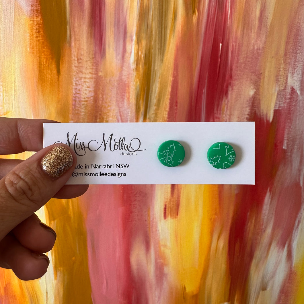 Classic Christmas ~ Mini Studs