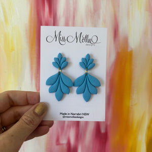 Pops of Spring ~ Art Deco Drops - Sky Blue