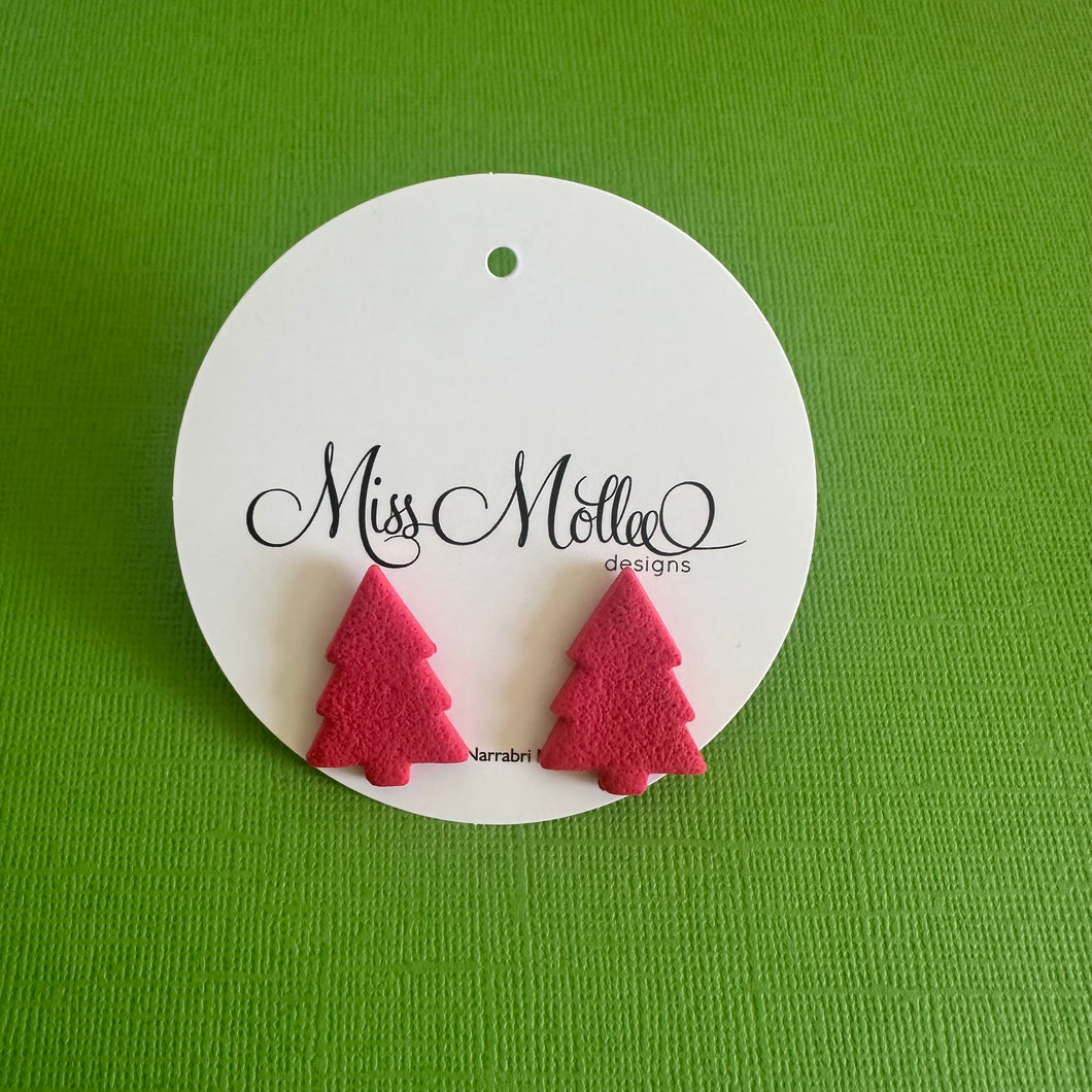 Classic Christmas ~ Oh Christmas Tree Studs