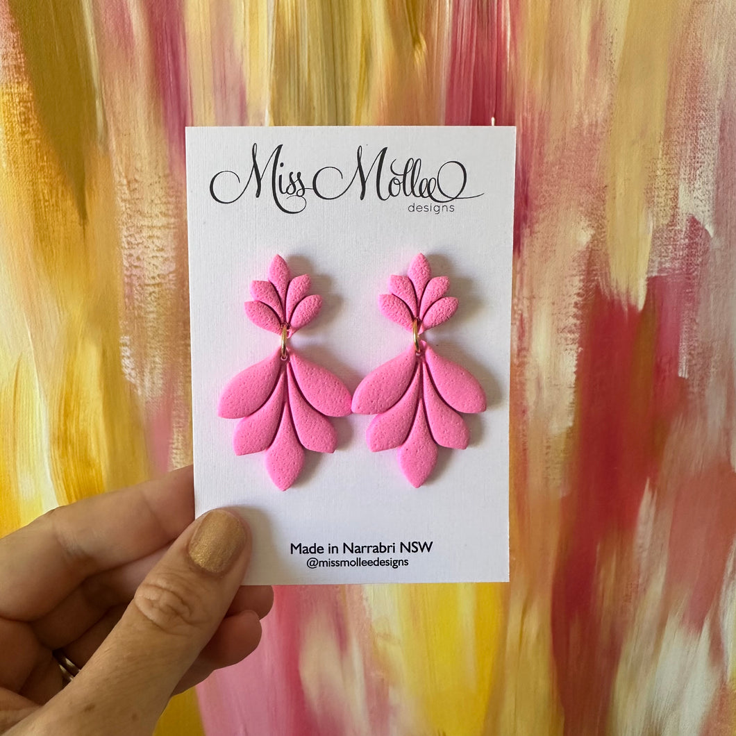 Pops of Spring ~ Art Deco Drops - Candy Pink