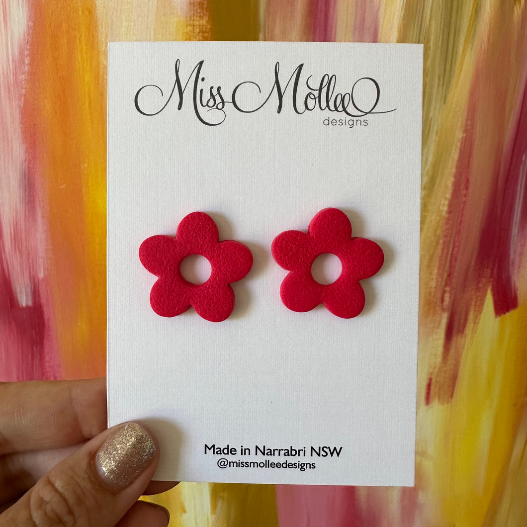 Pops of Spring ~ Flowers Studs