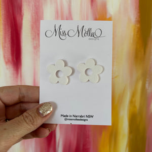 Pops of Spring ~ Flowers Studs