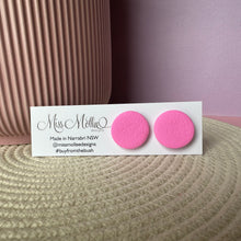 Load image into Gallery viewer, Pops of Spring Jumbo Studs - Candy Pink
