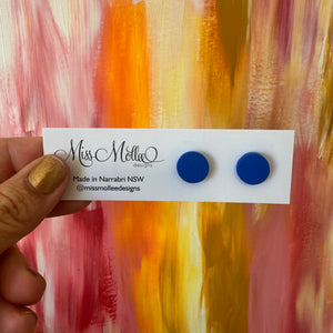 Pops of Spring Mini Studs - Ultra Blue