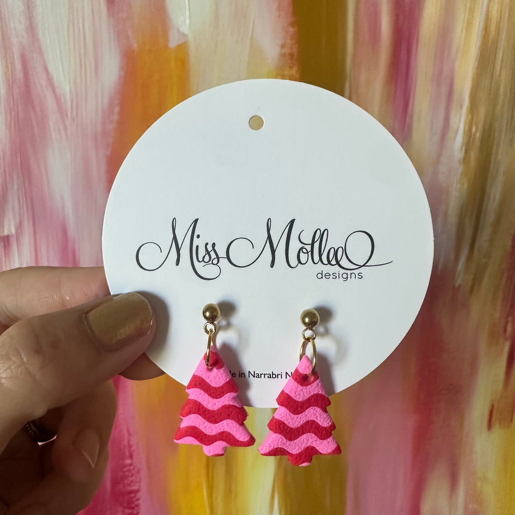 Oh Christmas Tree ~ Pink & Red Ric Rac