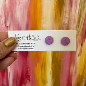 Pops of Spring Mini Studs - Lilac