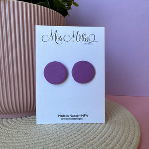 Pops of Spring ~ Maxi Studs ~ Lavender