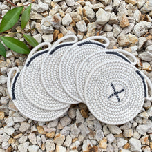 Load image into Gallery viewer, Set of 6 Rope Coasters
