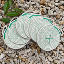 Load image into Gallery viewer, Set of 6 Rope Coasters
