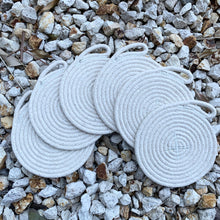 Load image into Gallery viewer, Set of 6 Rope Coasters
