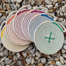 Load image into Gallery viewer, Set of 6 Rope Coasters
