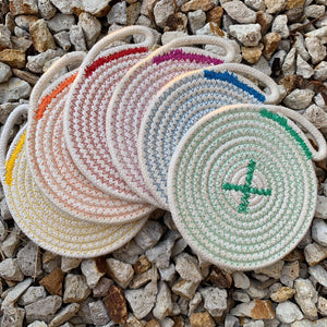 Set of 6 Rope Coasters