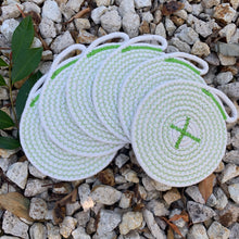 Load image into Gallery viewer, Set of 6 Rope Coasters
