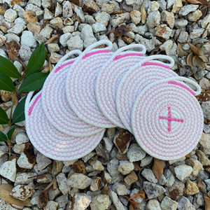 Set of 6 Rope Coasters